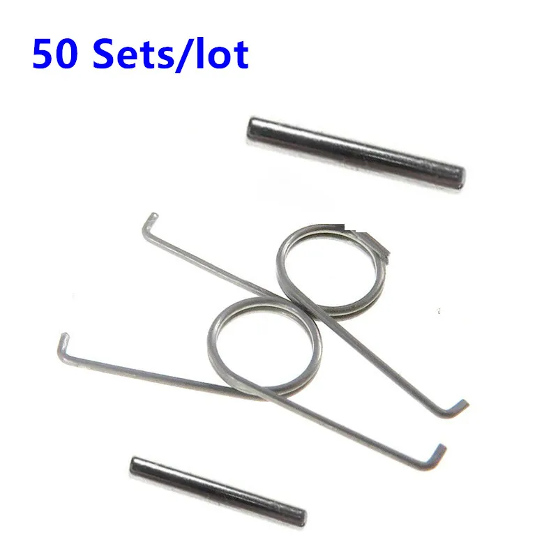 50 Sets Rotating Shaft Spring for PS5 Playstation 5 Controller Stainless Steel Rod Shaft Handle Linear Rods Cylindrical shaft