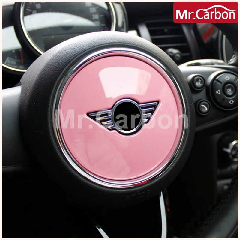 Car Steering Wheel Center Decoration Cover For BMW MINI Cooper S Countryman F54 F55 F56 F57 F60 Car Interior Styling Accessories - view 2