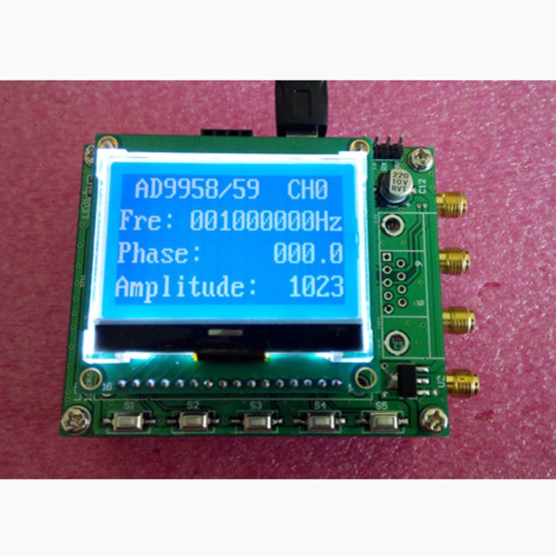 

AD9958 AD9959 four-channel DDS module STM32 signal source learning module V3