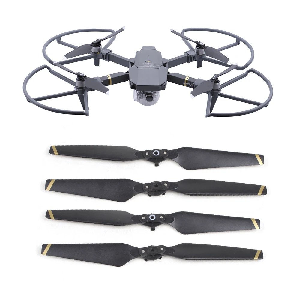 4pcs Propeller Guard for DJI Mavic Pro Platinum Drone Landing Gear Blade Bumper Props Quick Release Protective Cover Protector