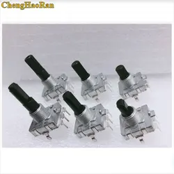 1PCS EC16 encoder 3pin power amplifier volume regulator controller 360 degree speaker rotation adjustable potentiometer