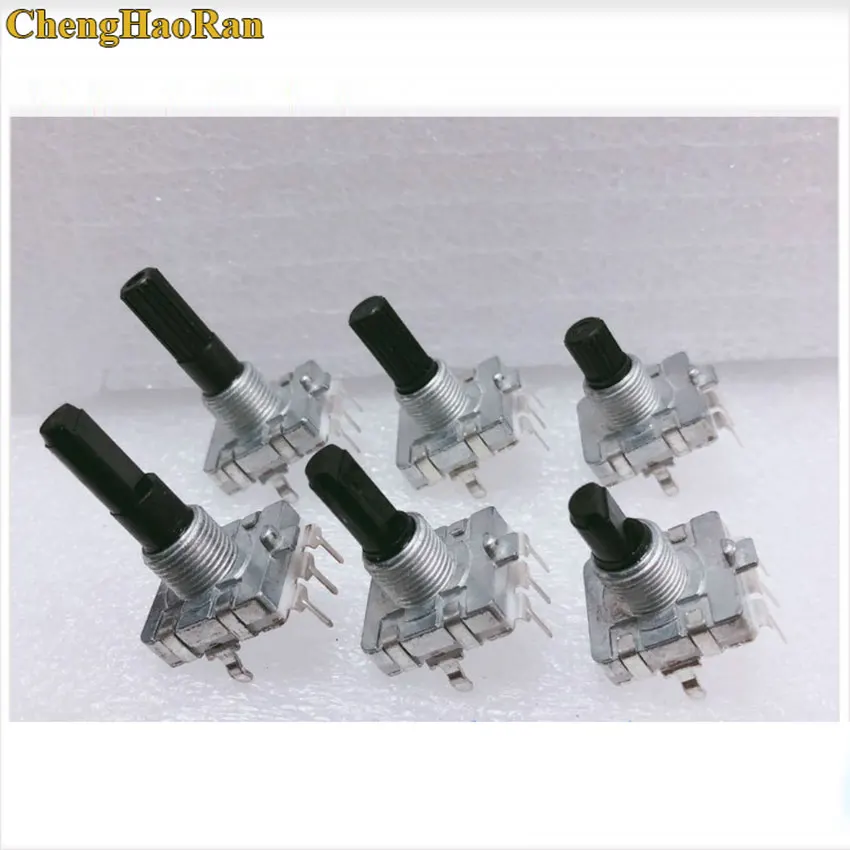 1PCS EC16 Encoder 3pin Power Amplifier Volume Regulator Controller 360 Degree Speaker Rotation Adjustable Potentiometer