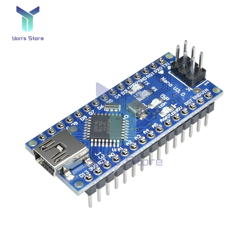 Classic Version! Mini USB Nano 3.0 Atmega328P-AU atmega328 Microcontroller for Arduino FT232 5V 16M Board Module With Pins