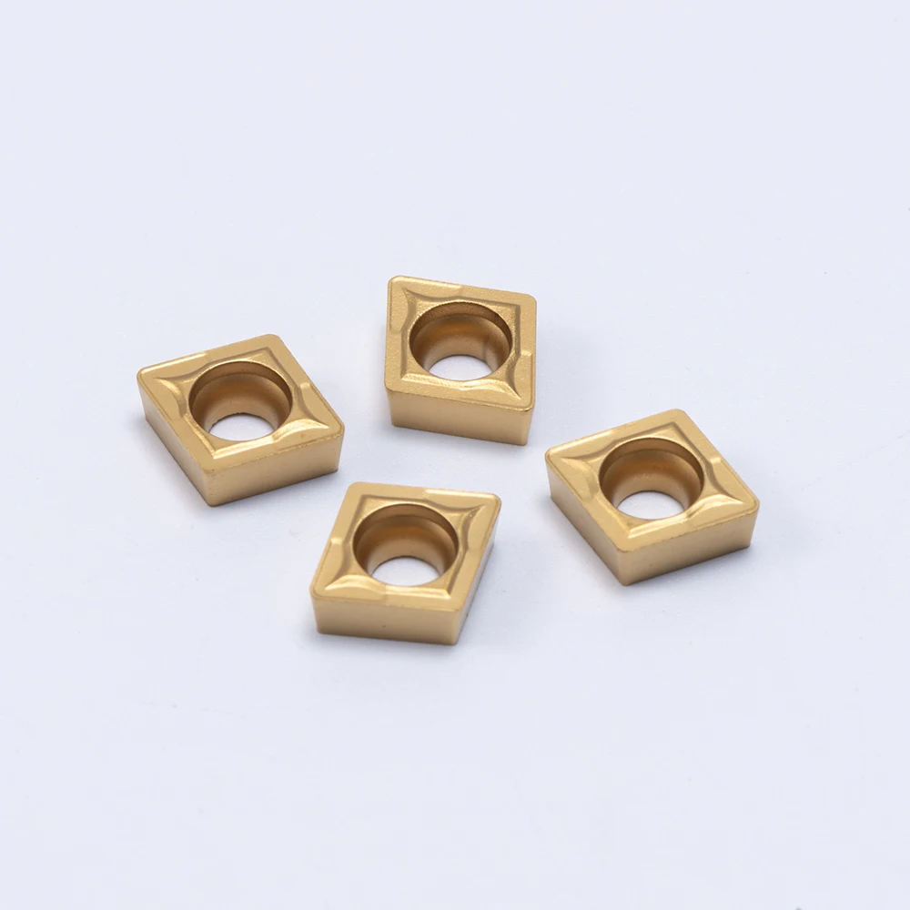 Inserti in metallo duro VP15TF UE6020 US735 inserto per tornitura esterna utensile per tornitura CCMT 09T304 utensili da taglio per tornio lega dura