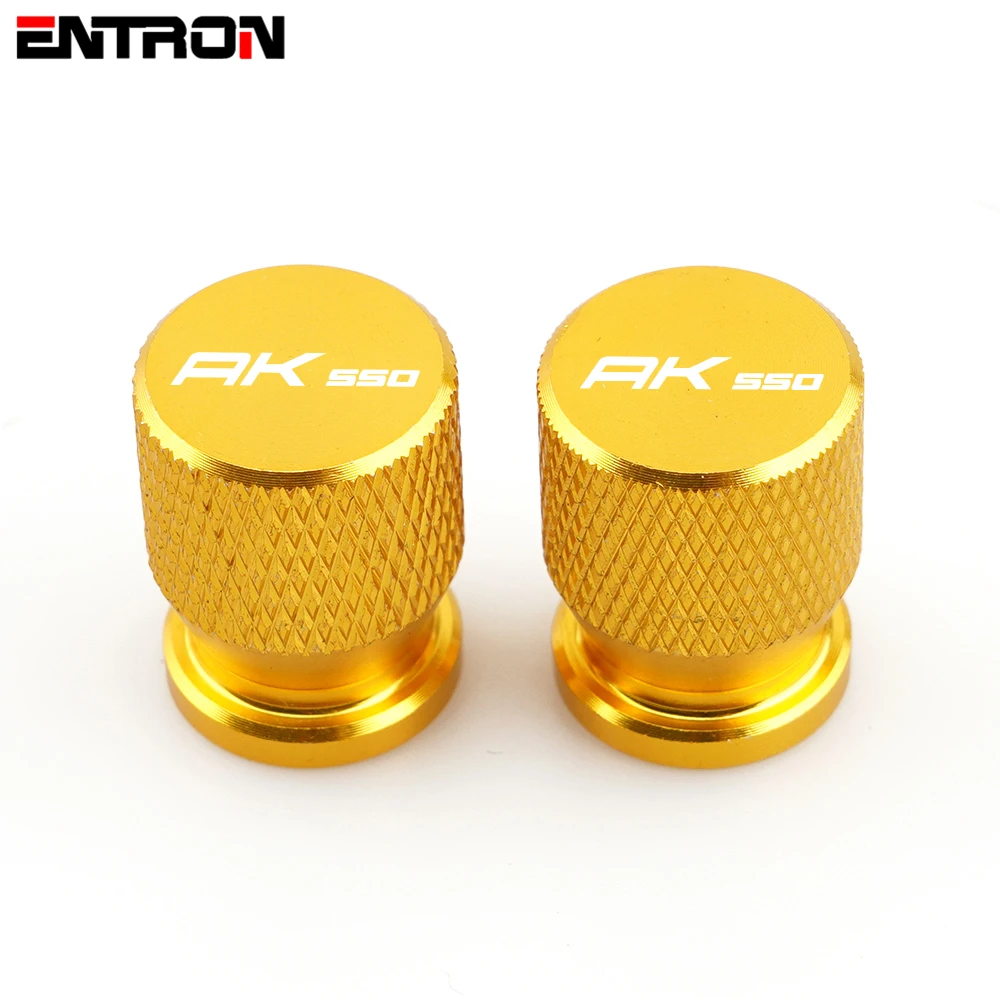 

7 Colors 1 Pair For Kymco AK550 AK 550 Wheel Tire Valve Stem Caps Airtight Covers CNC Motorcycle Accessories