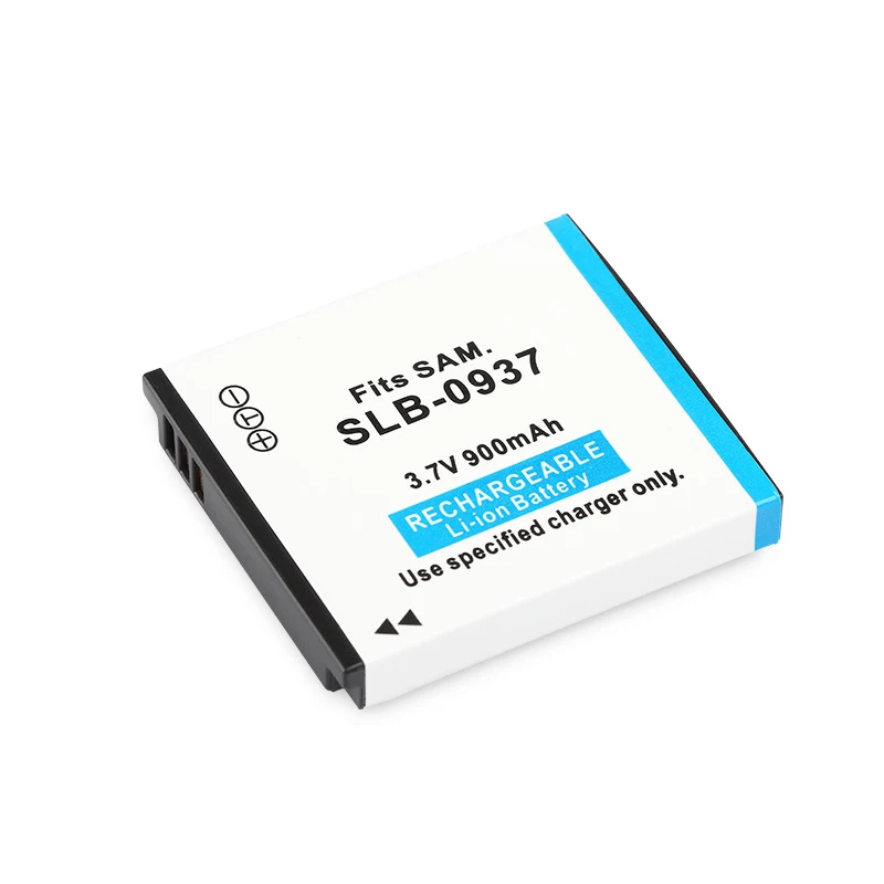 1PC 3.7V 900mah SLB-0937 SLB0937 Li-ion Camera Battery for Samsung SLB-0937 CL5 CL50 i8 L730 L830 NV4 NV33 PL10 ST10 Bateria