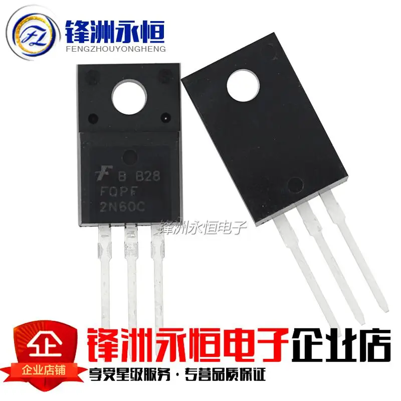 10PCS FQPF2N60C 2N60C TO-220 2N60 TO220 MOS FET transistor New original