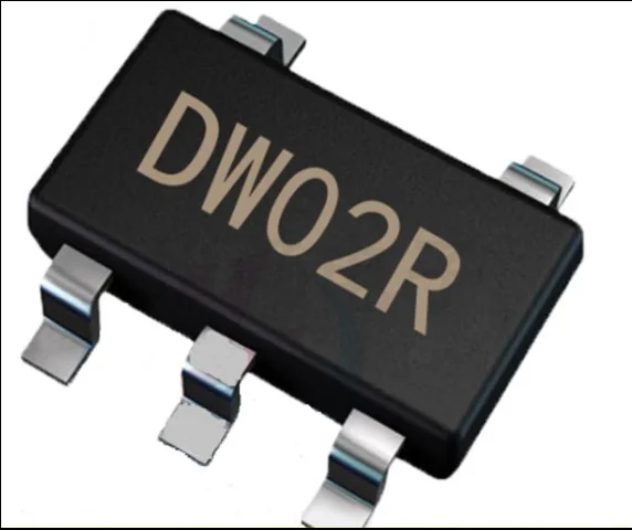 Новый оригинальный защитный чип DW02R DW02 SOT23-5 SMD для литиевой батареи