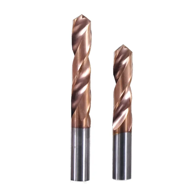 SANAI Tungsten Carbide Drill Bit 1mm - 20mm HRC45° HRC55° HRC65° Twist Drill Bit CNC Lathe Drilling Tools Metalworking Bits