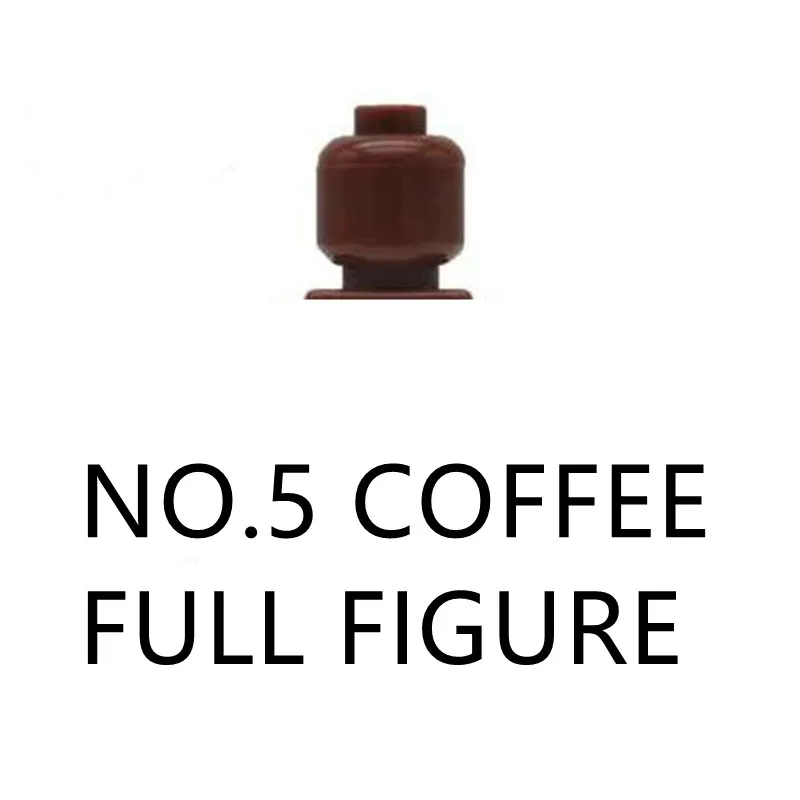 40pcs/Lot Blank No Printing Mini Figure Building Block Toys 40 Colors Collection DIY Painting Mini Block Eductional Gifts Toys