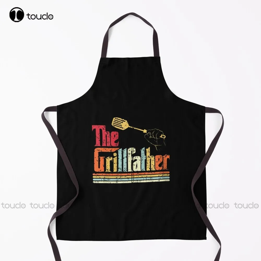 New The Grillfather Funny Bbq Grill Chef Barbecuing For Men Nice Gift Apron Apron For Women Unisex