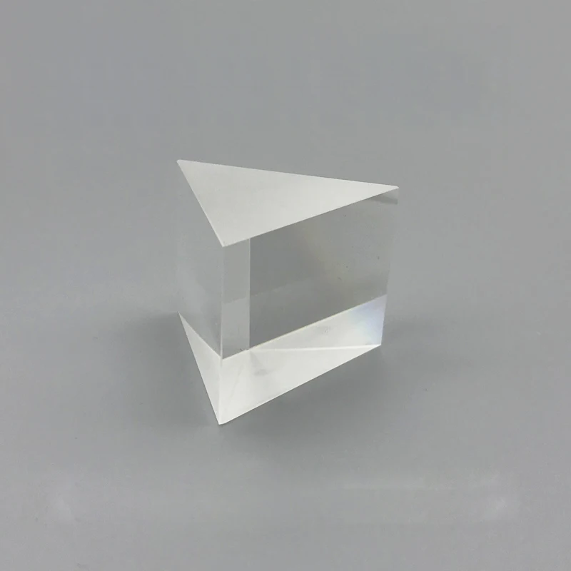 Optical Glass Equilateral  Prism 40*40*40 K9  Material Prisms Optical Test Triangular