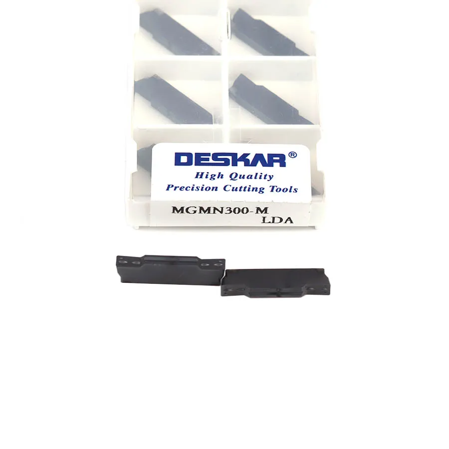 Inserti scanalati carburo di MGMN150-G 200-G 250-G LDA MGMN300-M 400-M 500-M LDA tornio CNC utensili per tornitura inserto per scanalatura, per P.M.K