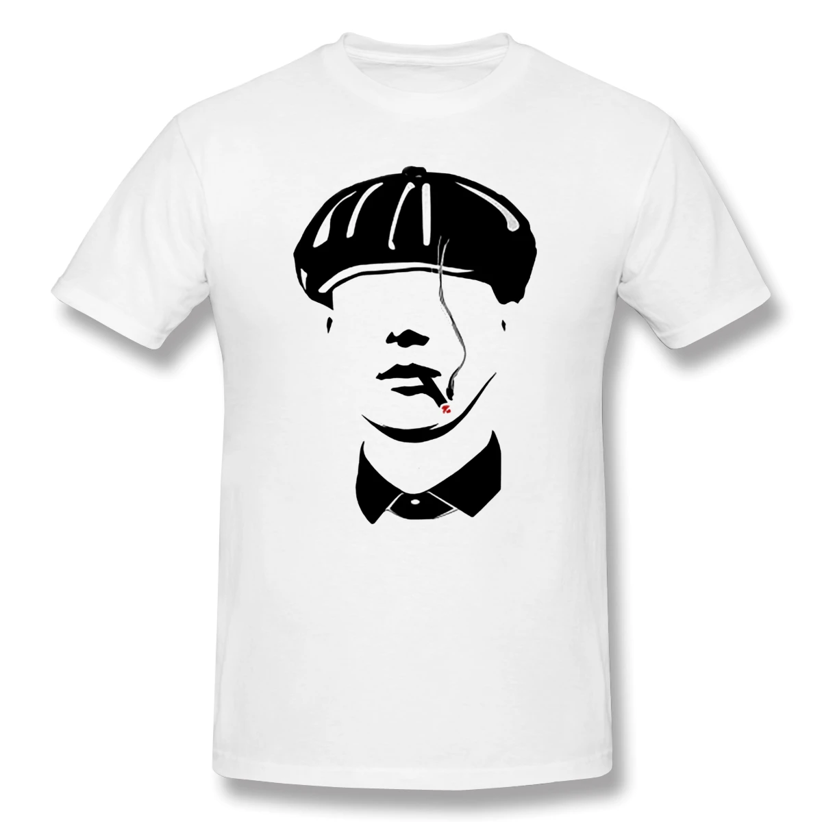 Art Design T-shirt Tommy Shelby Peaky Blinders Homme Fashion Funny High Quality Printing Casual 100% Cotton European Size XS-5XL