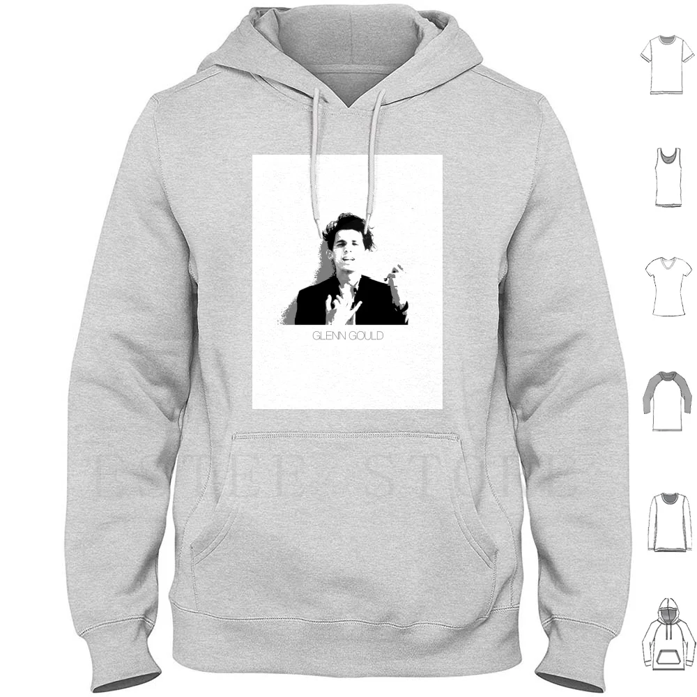 Glenn Gould Hoodies Glenn Gould Bach Goldberg Piano Fugue Beethoven Mozart Chopin Scarlatti Haydn Handel Verdi