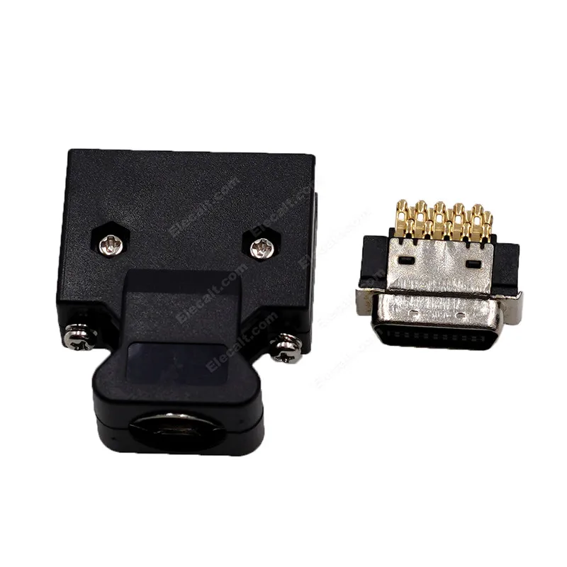 20-pin Connector Kit MR-CCN1 for Mitsubishi 3M 10120-3000PE+10320-52A0-008 Servo Connector