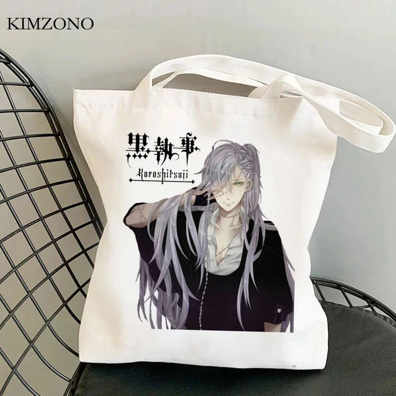 Black Butler shopping bag jute bag shopping tote bolsa shopper bag shoping woven foldable sac cabas cabas