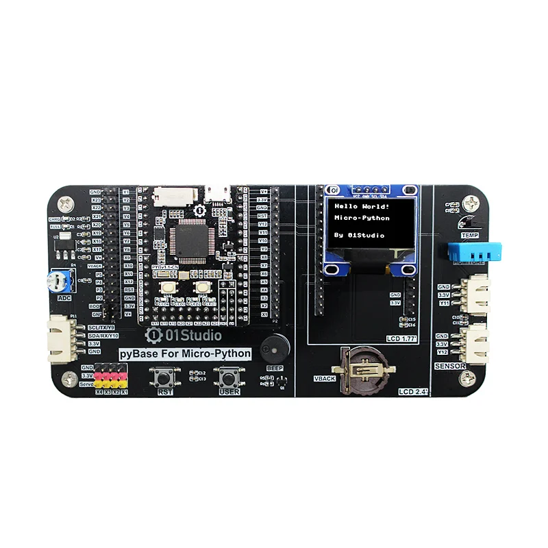 

Pyboard STM32 Development Board MCU Embedded Programming Learning Kit Compatible with MicroPython