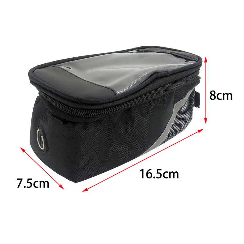 Electric Bike Controller Bag Waterproof Bicycle Front Beam Top Tube Cycling Storage Bag Controller