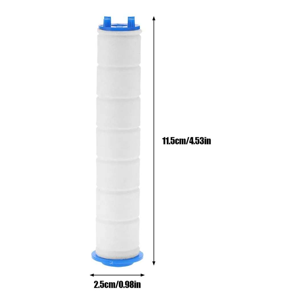 Shower Head Filters Negative Ions Pressurized Handheld Bathroom Showering Sprinkler Handheld Bath Sprayer With PP Cotton Filters