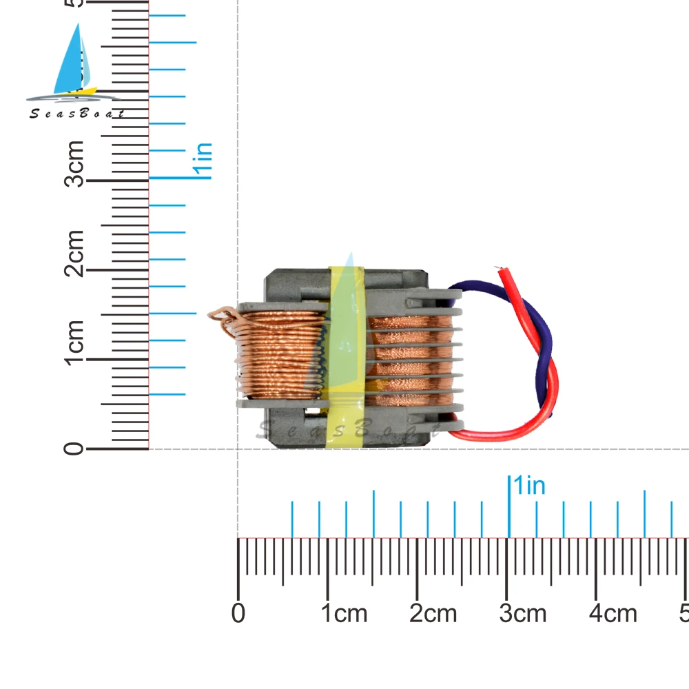 15KV High Frequency Voltage Inverter Voltage Coil Arc Generator Step up Boost Converter Power Transformer 12V