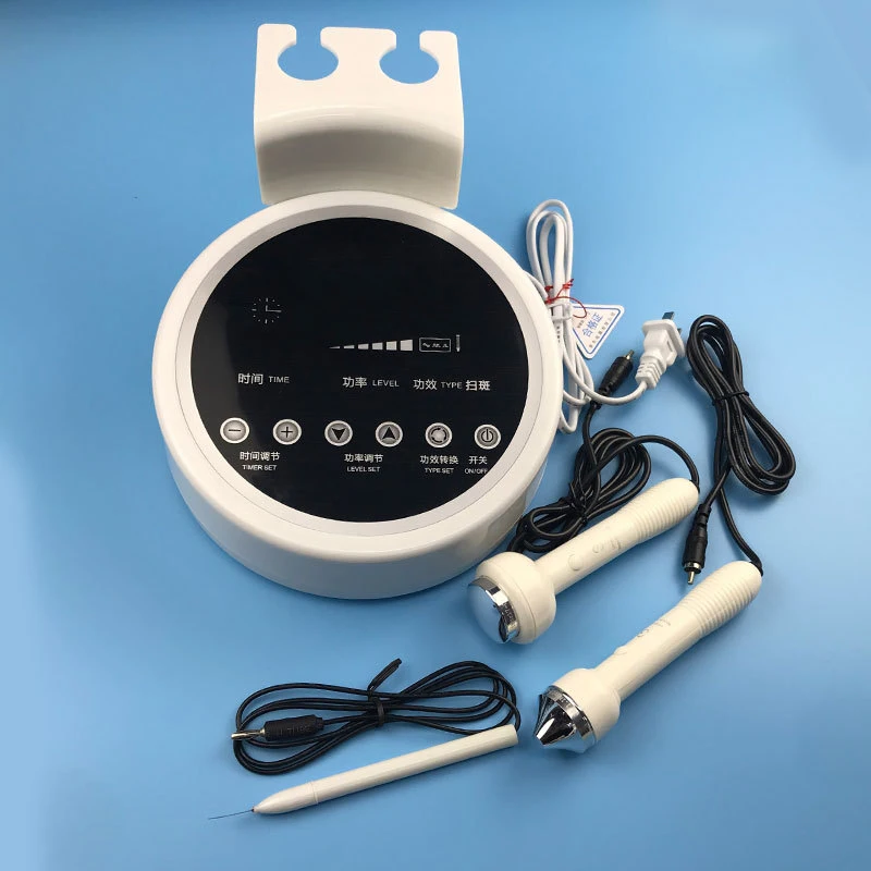 

38F-1 Ultrasonic Importer, Facial Import and Export Machine, Spot Scanner, Freckle Removal Beauty Device 15W 110-220V