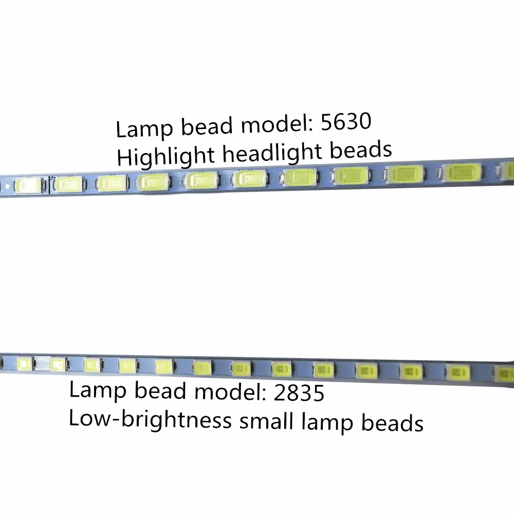 50pcs Wholesale sales NEW 535mm LED Backlight Strip Light Kit DC 10-30V 23.6 24 Inch CCFL LCD Screen To LED Monitor Module