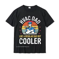 HVAC Dad But Cooler Mens Funny HVAC Technician Father Premium T-Shirt Rife Top T-Shirts Tops T Shirt For Boys Customized