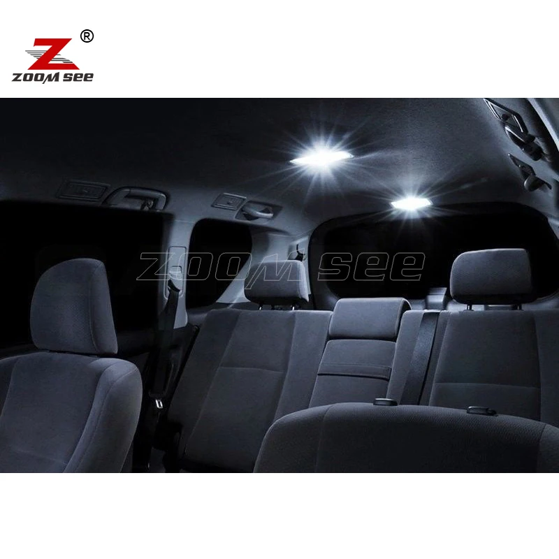 100% No Error Car LED Lamp Interior Reading Plate Light Kit For Toyota Land Cruiser 70 80 100 200 Prado 90 120 150 FJ Cruiser view 5