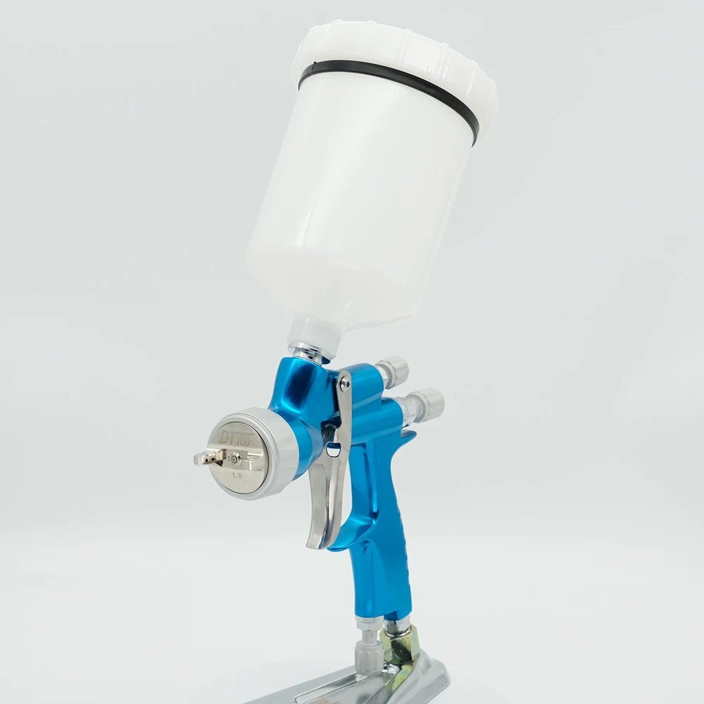 New Top Quality 1.3mm Nozzle Professional HVLP Paint Spray Gun Airbrush For Painting Car Pneumatic Tool Sprayer