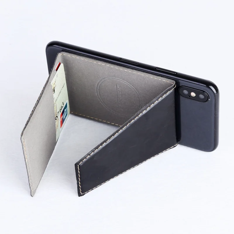 

Folding Invisible Mobile Phone Holder Cell Phone ID Credit Card Holder Sticker Universal Wallet Case Card Holder Card Bag