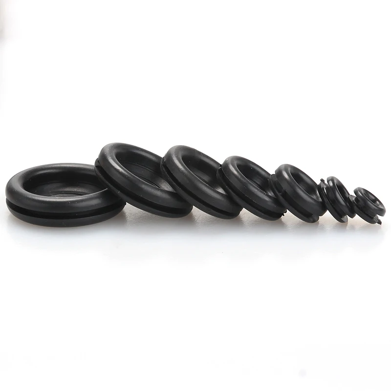 High Quality 170 Rubber Grommet Assortment Firewall Hole Plug Set Electrical Wire Gasket Kit