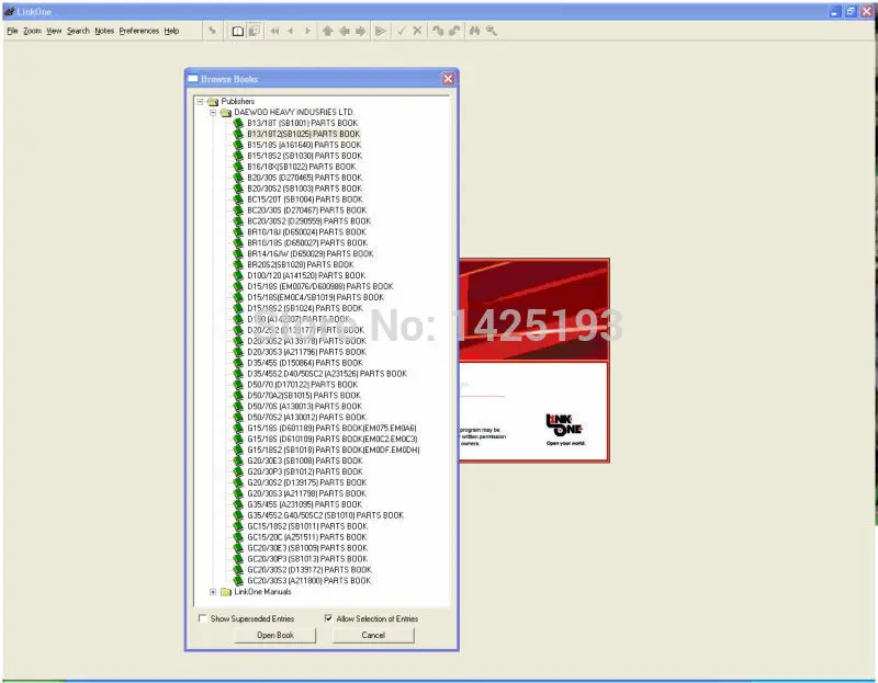 

Doosan Forklift 2012 Parts Catalogue