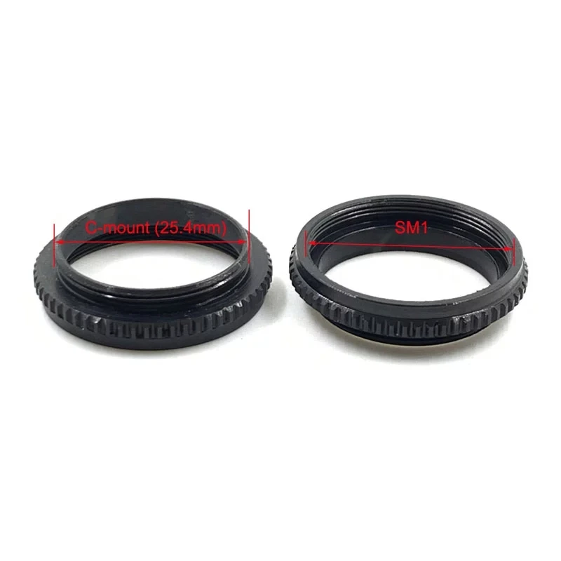 

Full Metal Microscope Objective Lens Adapter Ring 25.4mm to SM1 Microscope Lens Adaptor Rings