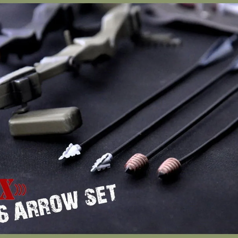 1/6 عمل الشكل دمية X-TOYS القوس السهم مجموعة + سكين نموذج لعب لمدة 12 بوصة العسكرية عمل الشكل الجندي اللعب #2