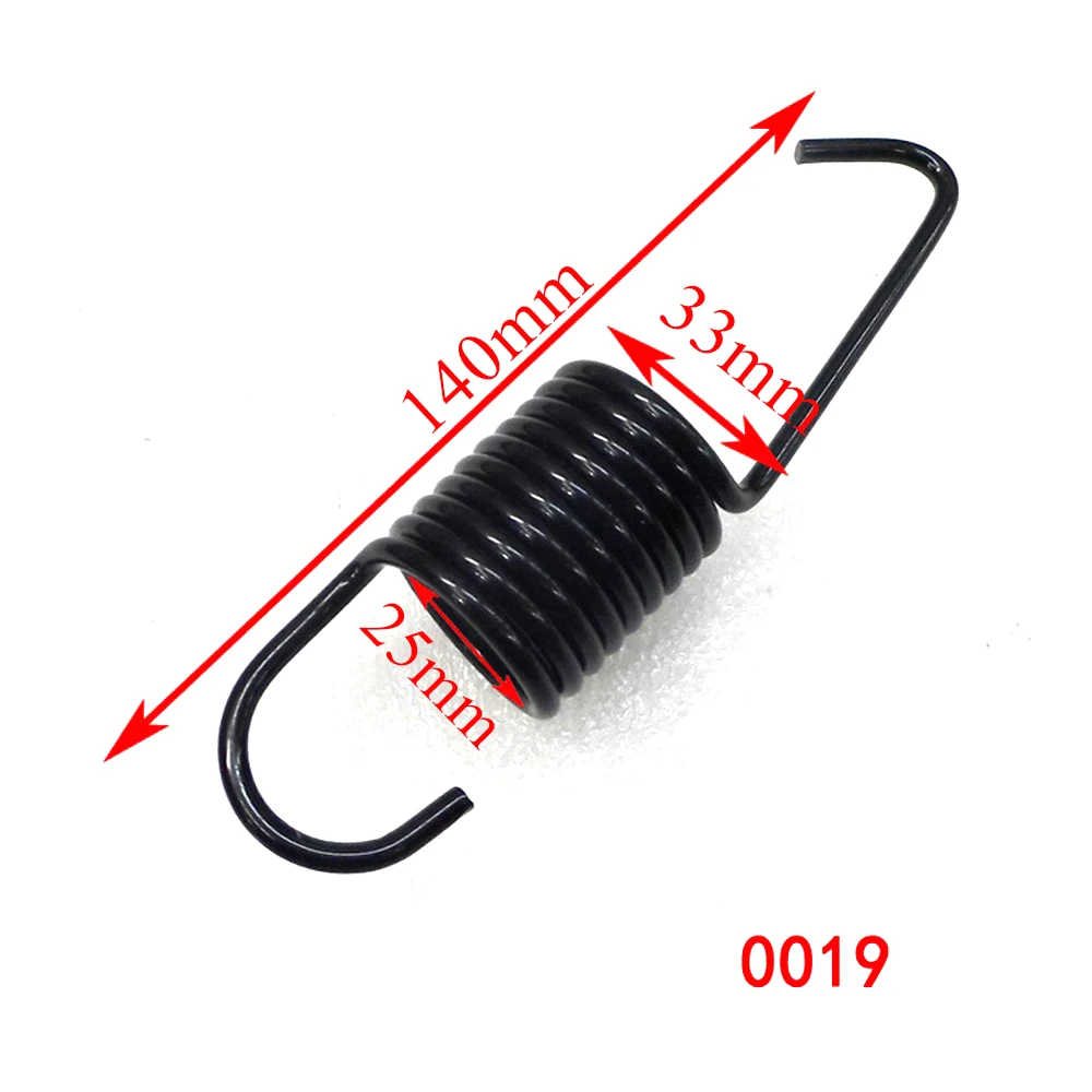 2PCS  Drum Fully Automatic Washing Machine Shock Absorber Spring Shock Absorber Steel  Tension Spring  With Hook