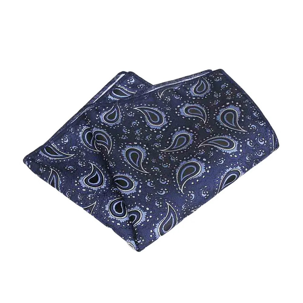 Uomo Classic Paisley Fazzoletto Hanky Festa di Nozze di Alta Qualità Pocket Piazza BWTQN0317