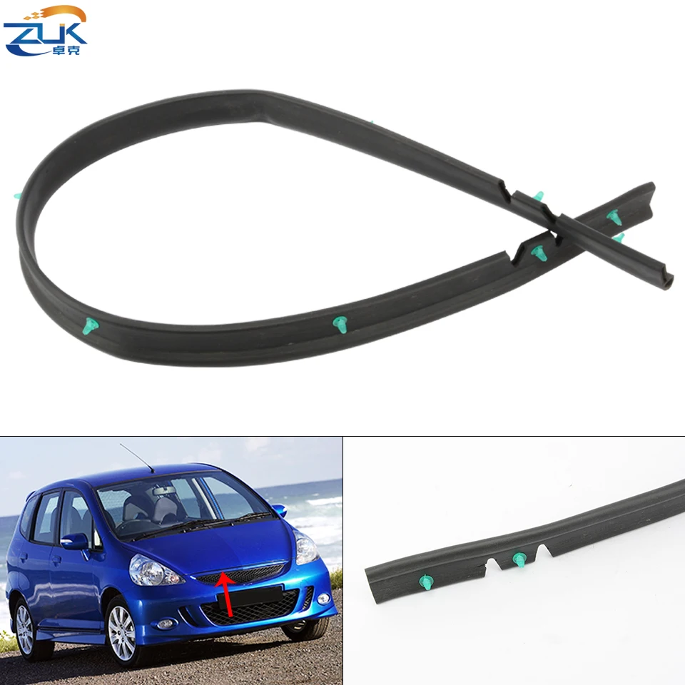 ZUK Gumowa uszczelka maski silnika samochodowego do HONDA FIT JAZZ GD1 GD3 Hatchback 2005 2006 2007 2008 OEM:74142-SAA-000
