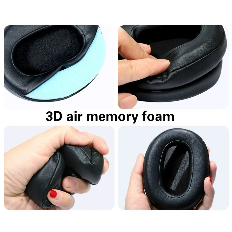 Сменные амбушюры для наушников Sony WH-XB900N, высококачественные протеиновые 3D амбушюры из пены с эффектом памяти для Sony XB900N, подушка