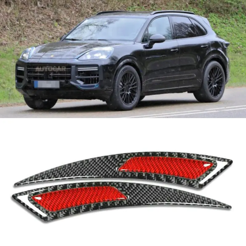 

Carbon Fiber Wheel Eyebrow Sticker For Porsche 911 BOXSTER CARRERA GT CAYENNE CAYMAN MACAN PANAMERA