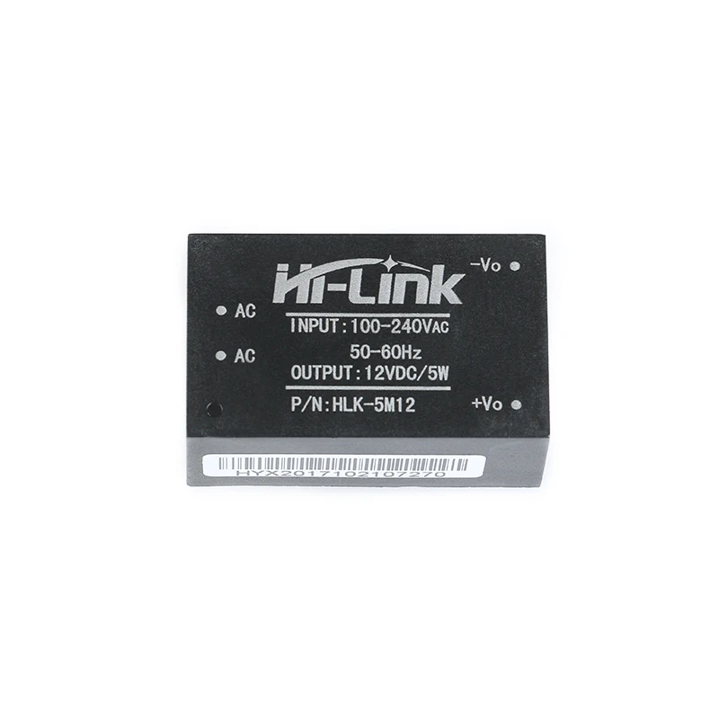 AC-DC 220V to 5V 3.3V 12V 24V 5W 5V700mA Power Supply Module AC DC Step Down Buck Module HLK-5M03 HLK-5M05 HLK-5M12 HLK-5M24