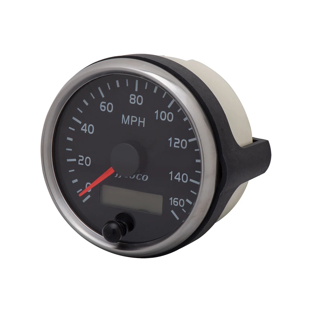 Universal 85MM Tachometer 0-8000RPM 12V/24V Tacho Meter Amber/White Light RPM Gauge With LCD Hourmeter For Car Boat