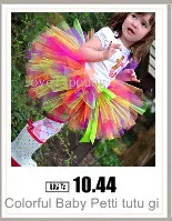 Grüner Tutu-Rock für Mädchen, Kinder-Tanzkostüm, flauschiger Cosplay-Rock für Weihnachtsfeier, Geburtstagsfeier – Detail 8