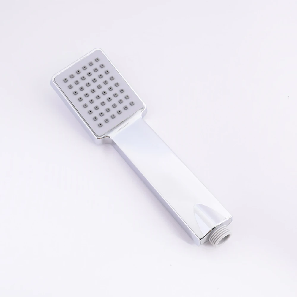 Economic Type Plastic Chrome Single Function High Pressure Water Saving Bathroom Hand Shower Head