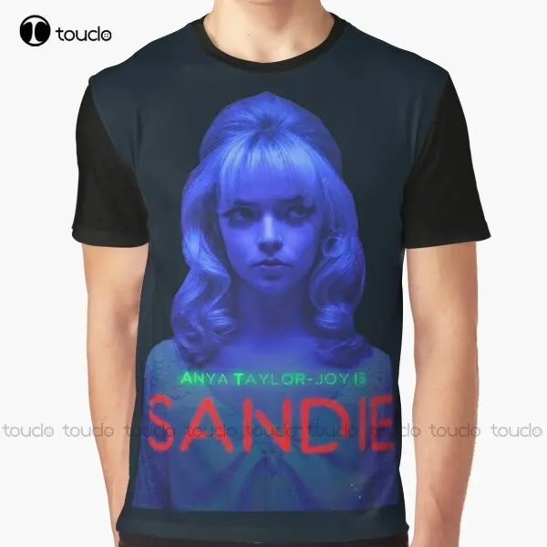 Last Night In Soho Sandie Graphic T-Shirt 3Xl Shirts For Men Custom Aldult Teen Unisex Fashion Funny New Xs-5Xl Fashion Funny