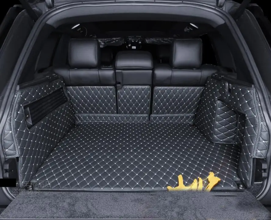 Leather Car Trunk Mat Cargo Liner for Range Rover 2014 2015 2016 2017 2018 2019 2020 Range Rover Sport L494 L405