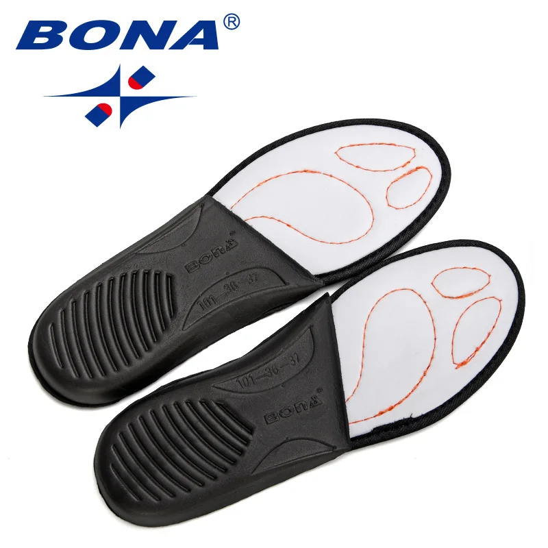 Bona Sneakers Umum Pria dan Wanita Bantalan Berkualitas Tinggi Bantalan Penghilang Kejut Bersirkulasi Nyaman Sol Kaki Pengurang Rasa Sakit