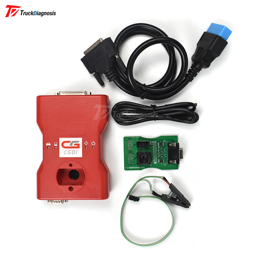 Newest CGDI Prog For BMW MSV80 FEM/EDC 3 IN 1 Function Auto Key Programmer+Diagnosis+IMMO Security Free 8 Foot Clip