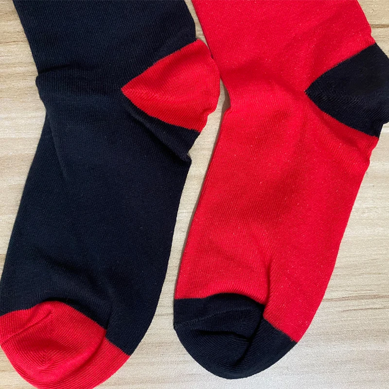 Frauen Oberschenkel hohe Strümpfe über dem Knie Mode Socken Mädchen niedlich gestrickte Baumwolle lange Strümpfe sexy schwarz rot warme Knies trümpfe