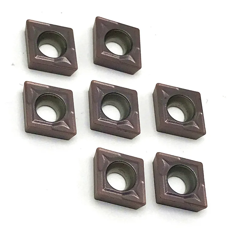 CCMT060204 VP15TF Carbide Lắp Máy Tiện Dụng Cụ CNC Nội Bộ Dụng Cụ Xoay CCMT 060204 Biến Dạng